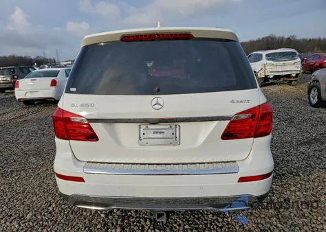 2014 Mercedes-Benz Gl 450 4Matic z USA, uszkodzony, nr VIN 4JGDF7CEXEA354170